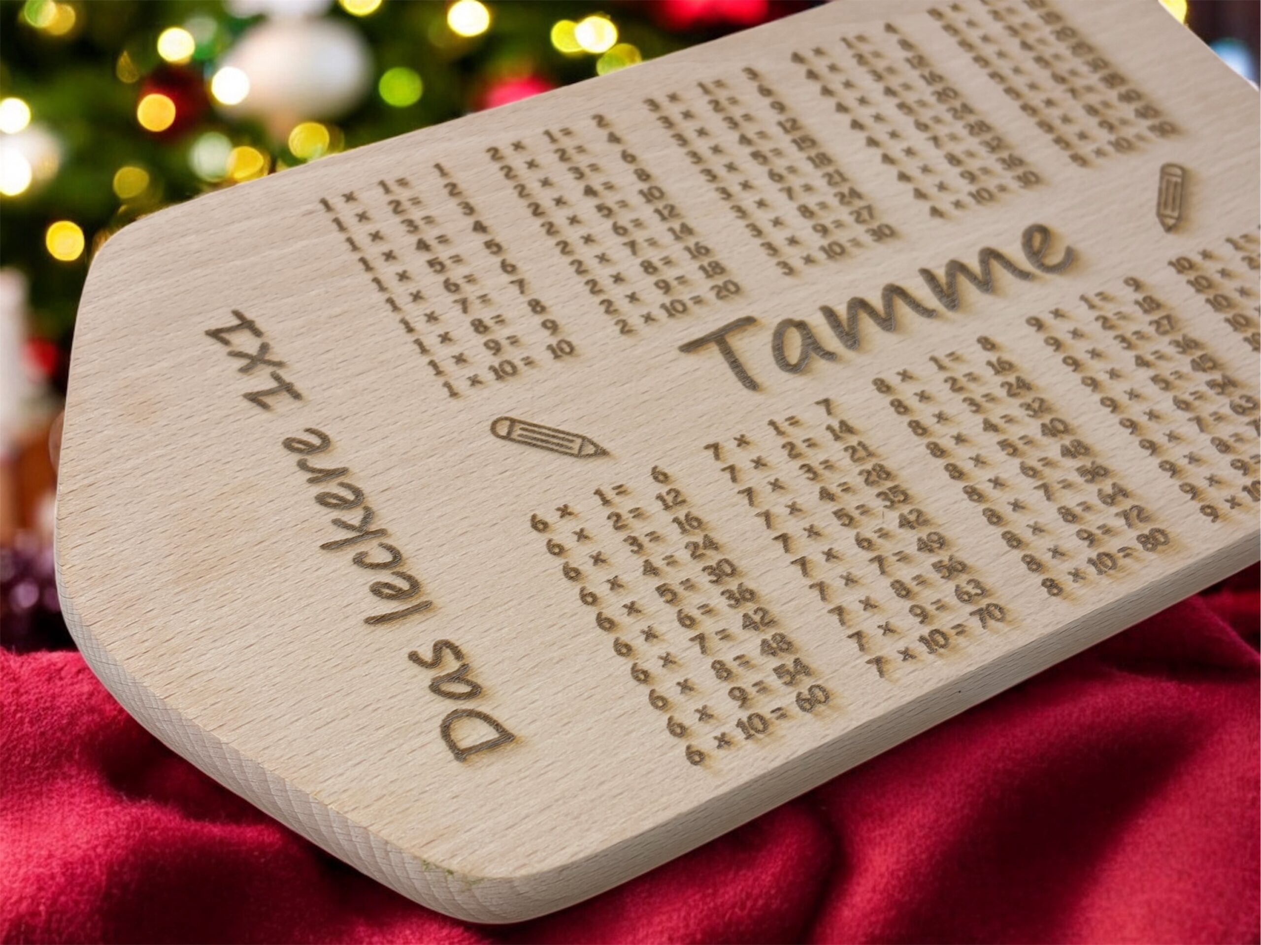 Vesperbrettchen „1x1“