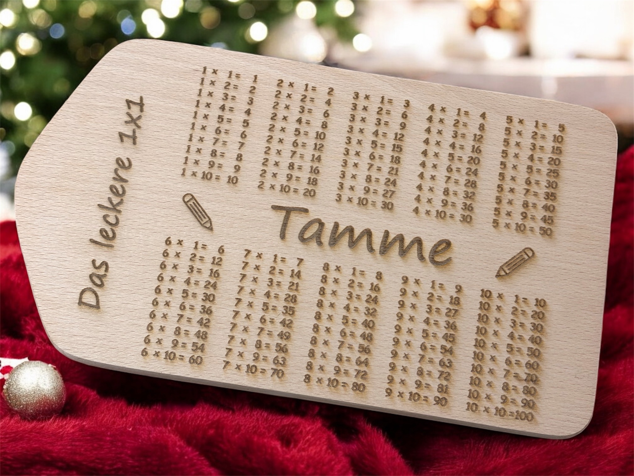 Vesperbrettchen „1x1“ – Bild 2